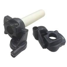 Ручка газу PSYCHIC комплект KAWASAKI KX 125/250 '02-05, SUZUKI RM 125/250 '95-05, YAMAHA YZ 125/250 '96-10 з гумовим кожухом (стиль VORTEX)