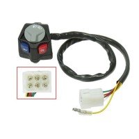 PSYCHIC Комбінований перемикач запалювання, світла, сигналу на кермо KTM EXC 125/200/250/300 (TPI) '15-20, EXCF 250/350/450/500 '15-20, FREERIDE 250/350 '15-19 (78111070000)