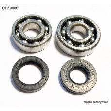 Підшипники колінвала з сальниками BEARING WORX Yamaha YZ 80/85 93-18 (NTN) (MADE IN JAPAN) (24-1023)