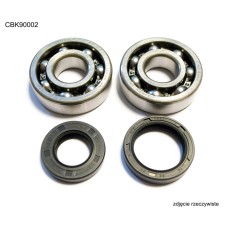Підшипники колінвала з сальниками Yamaha YZ 125 86-00 (NTN) (Made in Japan), 24-1024 BEARING WORX