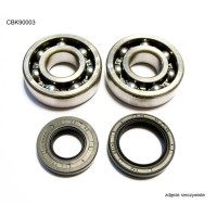 Підшипники колінвала з сальниками BEARING WORX Yamaha YZ 125 01-04 (NTN) (MADE IN JAPAN) (24-1025)