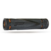 Ручки керма PROGRIP PG838 ATV (22+22MM, довж. 125MM) колір чорний/помаранчевий (двокомпонентні) (838-SA-201;838-201 SA)