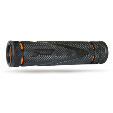 Ручки керма PROGRIP PG838 ATV (22+22MM, довж. 125MM) колір чорний/помаранчевий (двокомпонентні) (838-SA-201;838-201 SA)