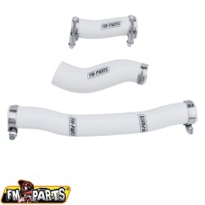 FM-PARTS силіконові шланги/трубки радіатора KTM EXC 250/300 TPI '20-'23, HUSQVARNA TE/TEI 250/300 TPI '20-'23, GAS-GAS EC 250/300 TPI '20-'23 КОЛІР БІЛИЙ