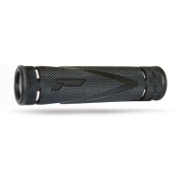 Ручки керма PROGRIP PG838 ATV (22+22MM, Довж. 125MM) колір чорний/білий (двокомпонентні) (838-SA-137;838-137 SA)
