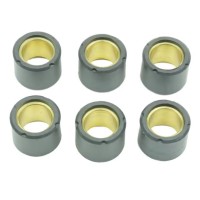 Ролики варіатора ATHENA 6 шт. 19x15,5 мм 8,5 г Derbi Atlantis/GP1/DNA/Runner/Typhoon 50, Piaggio Fly/Free/Liberty/NRG/Zip/Vespa ET2/ET4/LX 50