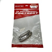 BIKETEC PARTS НАБІР ПІДНІЖОК (ПІДНІЖКИ) ВОДІЯ DUCATI 848/1098/1198 '08-13 КОЛІР СРІБЛЯСТИЙ