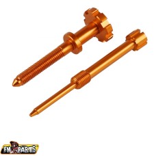 FM-PARTS Гвинт регулювання паливної суміші та холостого ходу для карбюратора Keihin (Fuel Mixture and Idle Screw) колір помаранчевий