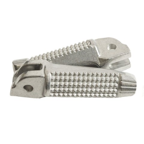 BIKETEC PARTS НАБІР ПІДНІЖОК ВОДІЯ BMW K 1300S/R '08-13, K 1200R/S '03-08, F 800R '05-13, R 1200S HP2 '04-06 КОЛІР СРІБЛЯСТИЙ