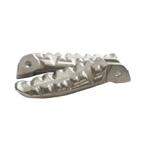 BIKETEC PARTS НАБІР ПІДНІЖОК (ПІДНІЖКИ) DUCATI 899 PANIGALE '14-15, 1199 PANIGALE '12-14 КОЛІР СРІБЛЯСТИЙ