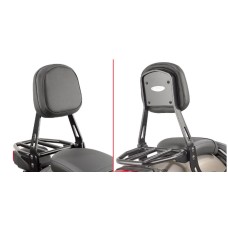 KAPPA спинка пасажира з багажником для HONDA CMX 1100 REBEL '21-'25 чорна - знято з продажу