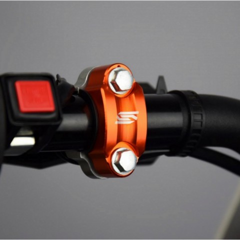 SCAR RACING універсальний хомут кріплення важеля гальма, зчеплення, колір помаранчевий