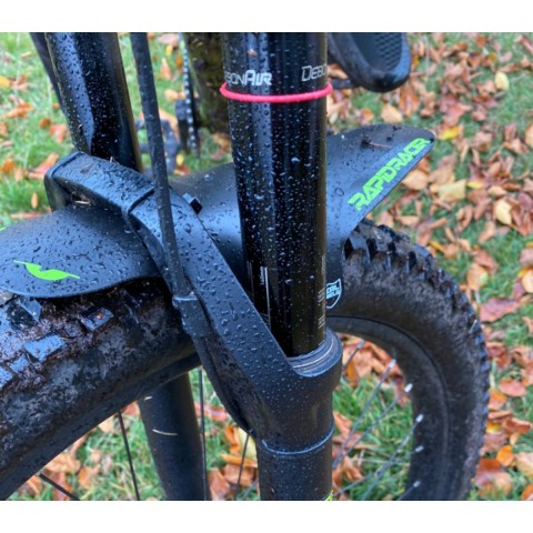 Швидкий розпродаж Racer Product RRP Крилo для велосипеда EnduroGuard Standard колір чорний/зелений