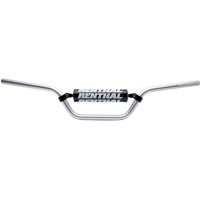 Кермо RENTHAL 7/8 дюйма (22MM) для квадроцикла RACE BAR сріблястий з подушкою