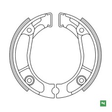 Гальмівні колодки NEWFREN передні/задні для HONDA C 90 '82-'03, CR 80R '80-'85, CRF 150F '03-'17, CT 110 '80-'09, CT 125 '76-'85, MTX 125/200 '83-'86, TL 200 '76-'79, XL 125 '78-'82, XL 185 '80-'82, XL 125R '84-, XL 250R '84-'87, XL 350R '83-'84, XR 125L
