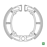NEWFREN Гальмівні колодки передні KAWASAKI KDX 250 '79-'84, KL 250 '78-'79, KLF 220 '88-'02, KLF 185 BAYOU '86-'88, KLF 250 BAYOU '03-'11, KLT 200/250 '83-'85, KX 250 '75-'81, KX 420 '80-'81 (140X28MM)