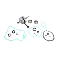 WISECO колінвал Kawasaki KX 85/100 '14-'20 (з підшипниками і сальниками на колінвал та комплектом прокладок для низу двигуна) (HR 4419)