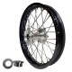 Комплектне заднє колесо REX Wheels 19 дюймів 19-2,15 чорний обід/срібляста маточина 25MM/сріблясті спиці Yamaha YZ/YZF 250/450 '09-'23