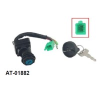 BRONCO замок запалювання Suzuki LT-F 250 Quad Runner '99-'02, LT-4WD/4WDX '87-'98 (OEM: 37110-19B01, 37110-19B02, 37110-19B03)