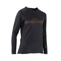 Жіноча велосипедна кофта LEATT MTB ALLMTN 3.0 JERSEY чорна, розмір XS