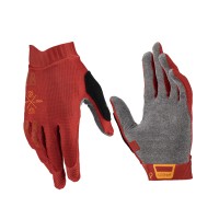 Велосипедні рукавички (жіночі) LEATT MTB 1.0 GRIPR Glove Lava бордовий розмір L