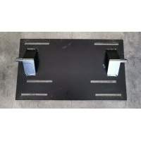 BIKETEC монтажна плита для відвалу QUAD, ATV (P00012) чорний колір (під замовлення)