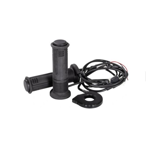 Підігріті ручки KOSO з контролером 22MM/25MM `7/8-1` ДОВЖИНА - 120MM 5 РІВНІВ НАГРІВУ (EL)