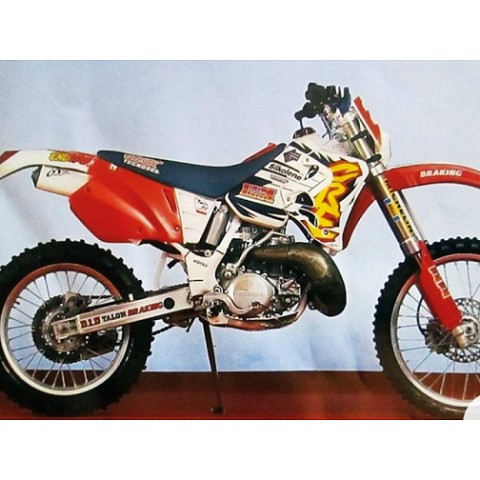 Комплект наклейок BLACKBIRD (оклейка) для Honda CR 125R '93-'97, CR 250R '92-'96 Replica Team Enduro FIM Honda 1995
