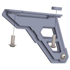 АКЦІЯ CROSSPRO НАПРЯМНА ЛАНЦЮГА YAMAHA XTZ 690 TENERE 700/WORLD RAID '19-'23 СИНІЙ КОЛІР