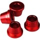Гумові втулки для кріплення керма SCAR Racing Rubber Killers до траверс HONDA CRF 250R '04-'25, CRF 450R '02-'25, CR 125R '00-'07, CR 250R '99-'07, CRF 250RX '19-'25, CRF 450RX '17-'25, CRF 450X '08-'25, червоний колір