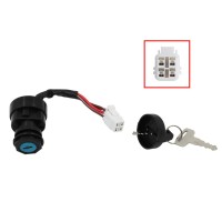 BRONCO замок запалювання YAMAHA YFM 400 GRIZZLY '07-'08, YFM 400/450 KODIAK '03-'06, YFM 450 GRIZZLY '07-'14, YFM 450 WOLVERINE '06-'09, YFZ 450 '04-'09 (OEM: 5ND-82510-00-00; 5ND-82510-01-00; 5TG-82510-00-00)