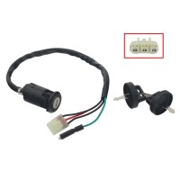 Бронко замок запалювання Honda TRX 250/EX '97-'05, TRX 250TE/TM RECON '02-'20 (OEM: 35100-HM8-000)