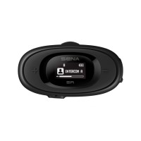 Мотоциклетна інтерком система SENA 5R Bluetooth 5.1 до 700 м з LCD-дисплеєм, динаміками HD Speakers і універсальним комплектом мікрофонів (1 комплект) (EL)