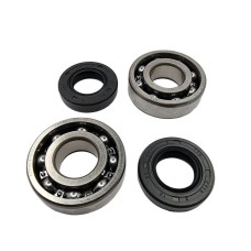 Підшипники колінвала з сальниками Kawasaki KFX 80 '03-'06, Suzuki LT-80 '87-'06 (NTN) (вироблено в Японії) (24-1035)