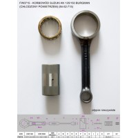 FLYWAY (PLATT) шатун SUZUKI AN 125/150 BURGMAN (повітряне охолодження) (84-52-715) (AN125)(AN150)