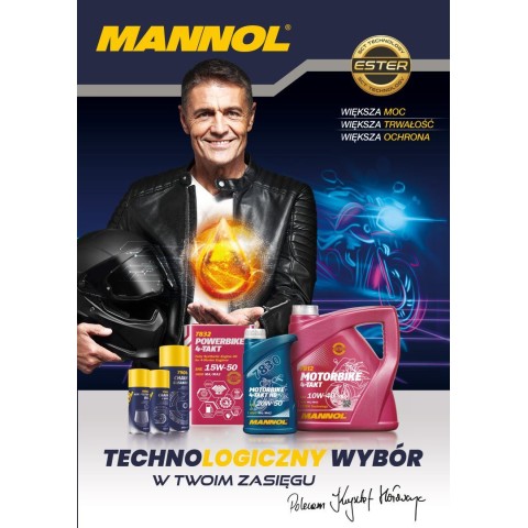 Мінеральна олива для двотактних двигунів MANNOL 2T UNIVERSAL 1L (7205) (20)