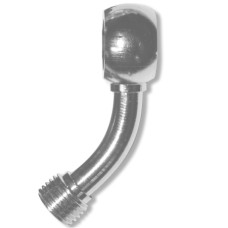 Кінцівка гальмівного шланга FREN TUBO, сертифікована, діаметр 10MM, 45°, хромована