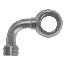 FREN TUBO Кінцівка гальмівного шланга з омологацією, діаметр 10MM (90° вбік) хромована