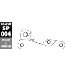 Адаптер гальмівного диска GALFER 270MM Yamaha WR/YZ 125 `01-07 YZF 250/426/450 '01-07 WRF 250/426/450 00-15