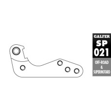 Адаптер гальмівного диска GALFER 270MM KTM до '09, BETA RR 4T 05-12, HUSQVARNA CR 125 00-04, BMW G 450X 08-