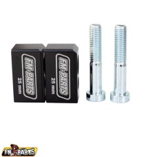 FM-PARTS ПІДЙОМНИК КЕРМА 25MM KTM; HUSQVARNA, GAS GAS КОЛІР ЧОРНИЙ