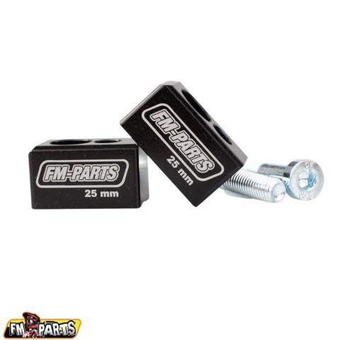 FM-PARTS ПІДЙОМНИК КЕРМА 25MM KTM; HUSQVARNA, GAS GAS КОЛІР ЧОРНИЙ