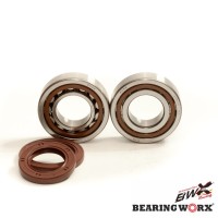 Підшипники колінвала з сальниками BEARING WORX KTM SXF 250 13-15, SXF 350 11-15, HUSQVARNA FC/FE 250/350 14-15 (NTN) (MADE IN JAPAN) (23.CBS63013) = CBK60009