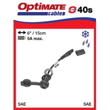 OPTIMATE кабель з роз'ємом SAE і водонепроникною розеткою SAE (довжина 15 см) (EL)