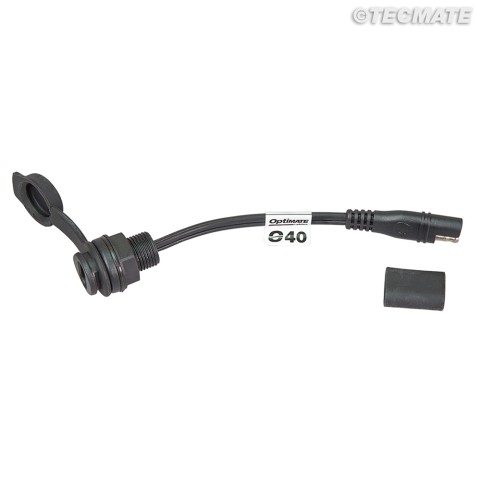 OPTIMATE кабель з роз'ємом SAE і водонепроникною розеткою SAE (довжина 15 см) (EL)
