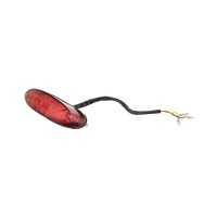 POLISPORT ЗАДНЯ ЛАМПА RSP 2.0 LED LIGHT 1,1/0,2 (ЗАДНЯ + СТОП) З ГОМОЛОГАЦІЄЮ КОЛІР ЧЕРВОНИЙ (107X30MM)