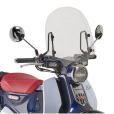 Вітрове скло KAPPA для HONDA SUPER CUB C 125 '18-'25 (38,5 x 40 см) прозоре