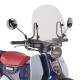 Вітрове скло KAPPA для HONDA SUPER CUB C 125 '18-'25 (38,5 x 40 см) прозоре