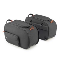 Бічні сумки KAPPA (сакви) 17L чорного кольору (STRYKER RANGE) (29x15x45см)