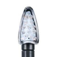 OXFORD LED ПОВОРОТНИКИ (CE) ARROW - ПАРА, ЧОРНИЙ КОЛІР, КОРОТКЕ КРІПЛЕННЯ (РЕЗИСТОРИ В КОМПЛЕКТІ)